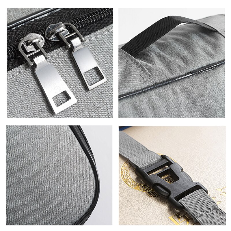 2Pcs Portable Large Packing Cubes Waterproof Hand Luggage Travel Organizer Bag Pouch Password Waterproof File Folder Duffle Bag