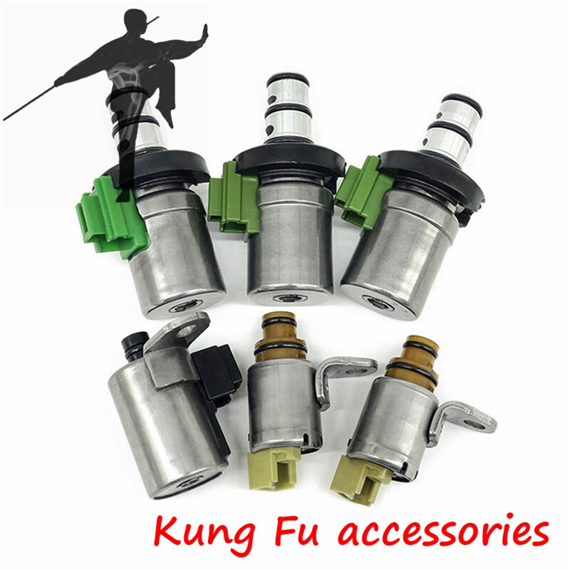 6PCS /Set Tested Transmission Shift Solenoid 4F27E D48421A D46950 FN4A-EL For Ford Focus Fiesta MAZDA 2 3 5 6