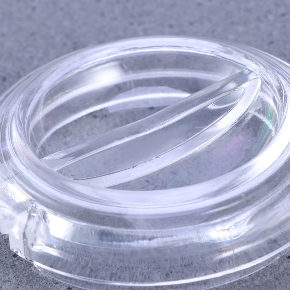 1PC Nontoxic Transparent Acrylic Spice Storage Box With Spoon Pepper Tank Spice Jar Seasoning Can