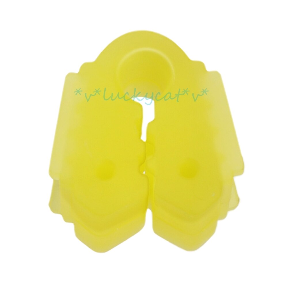 Neue 2 farbe Zahn Oral Kaufläche Pad Gummi Mund Stütze Beißen Teilt Typ Intraorale Unterstützung Öffner Retractor Für Erwachsene und freundlicher: Gelb