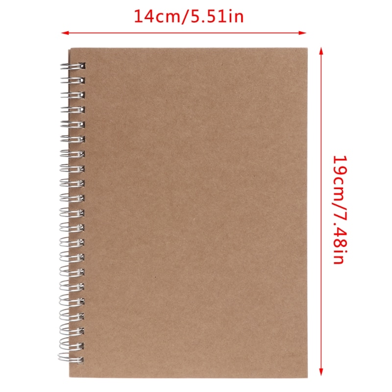 Planner Book Monthly Weekly Daily Agenda Schedule Blank Diary DIY Study Notebook