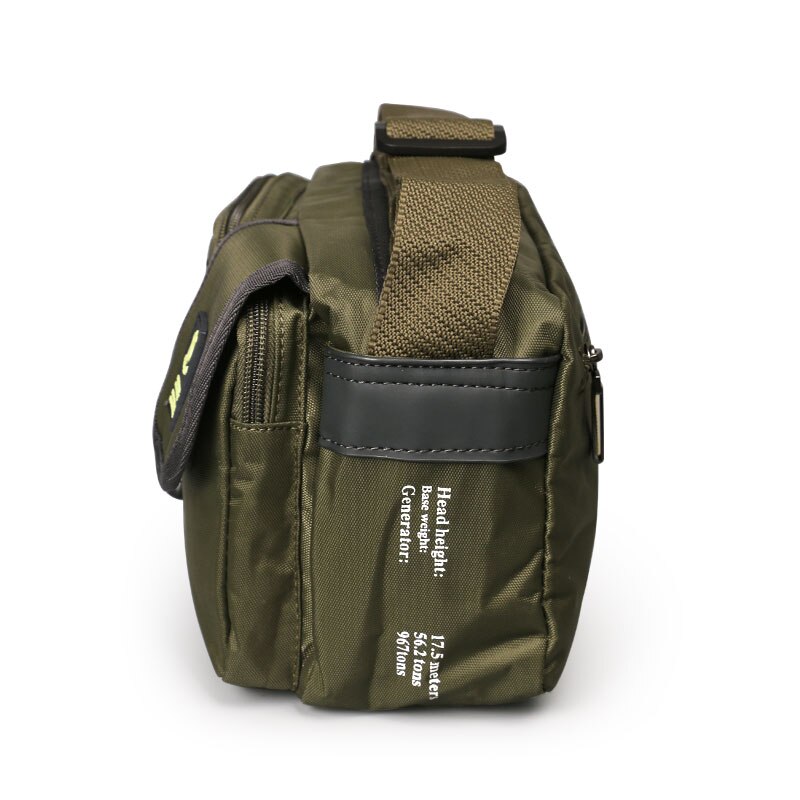 Ruil multifunctionele heren messenger bags slijtvaste oxford stoffen casual reis schoudertassen