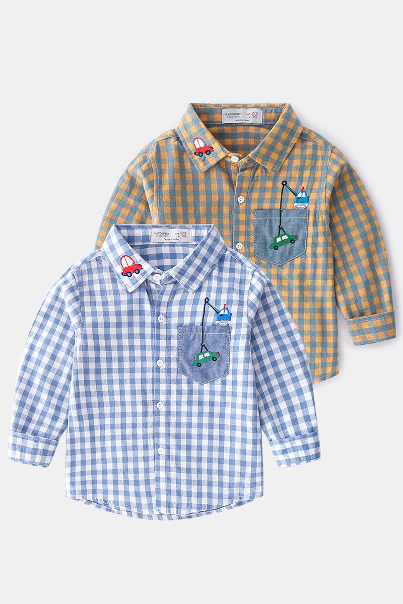 Bestickt freundlicher Hemd FRÜHLING HERBST freundlicher Karikatur Kran Hemd JUNGE MÄDCHEN 0-1 Jahre Alte Baby Kleidung