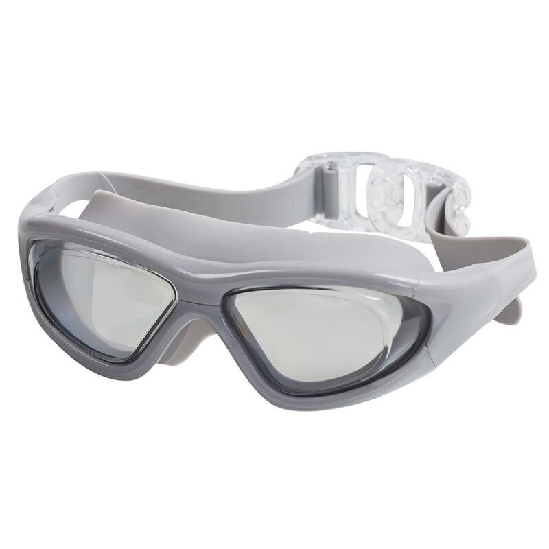Men Women Sports Anti Fog UV Protection Diver Swimming Goggles Coating Waterproof Adjustable Swim Glasses: S