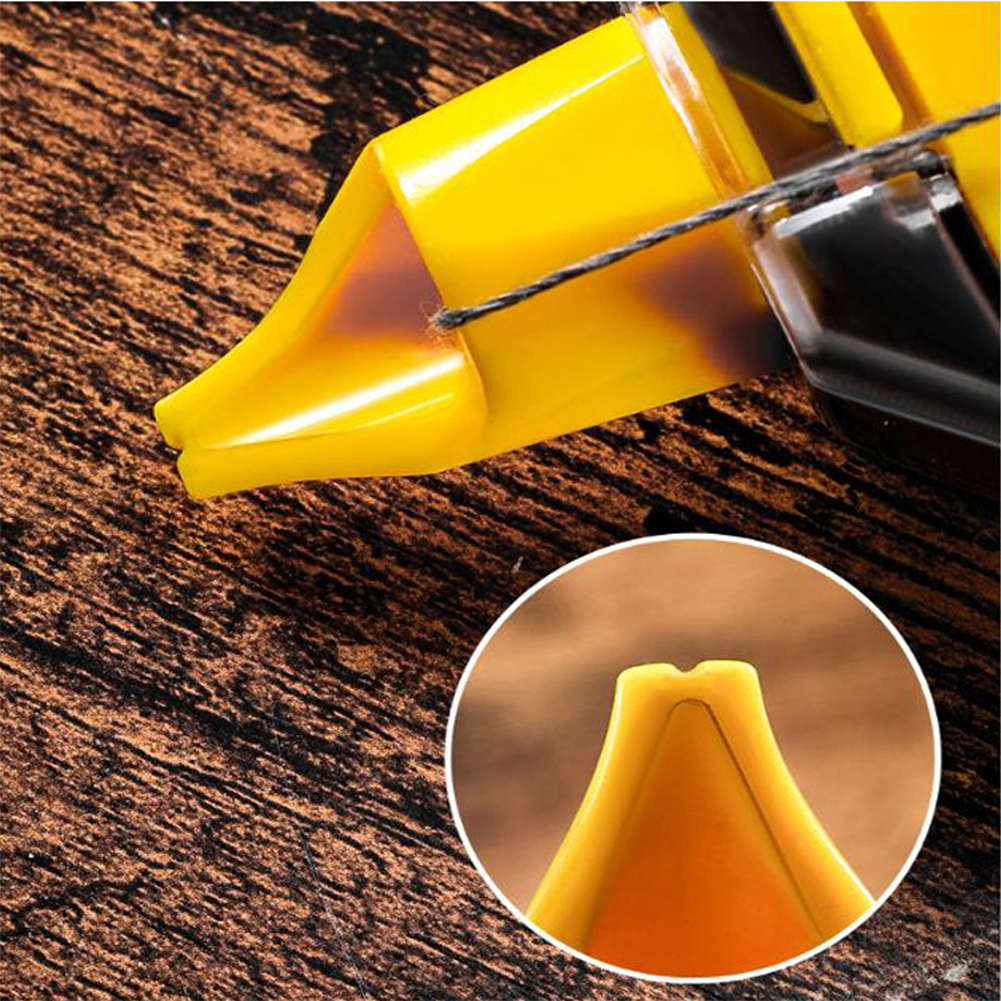 1PC Tinte Brunnen Holzbearbeitung Werkzeug Manuelle Tinte Marker Glasritzrades Mit 50M Kreide Linien Kennzeichnung Glasritzrades Draht Zeichnung werkzeug Ebene Werkzeuge