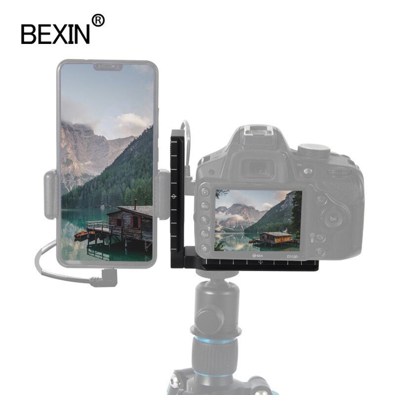Quick release plate L shape plate dslr mount universal camera L bracket plate adapter holder for CamFi controller Arca camera