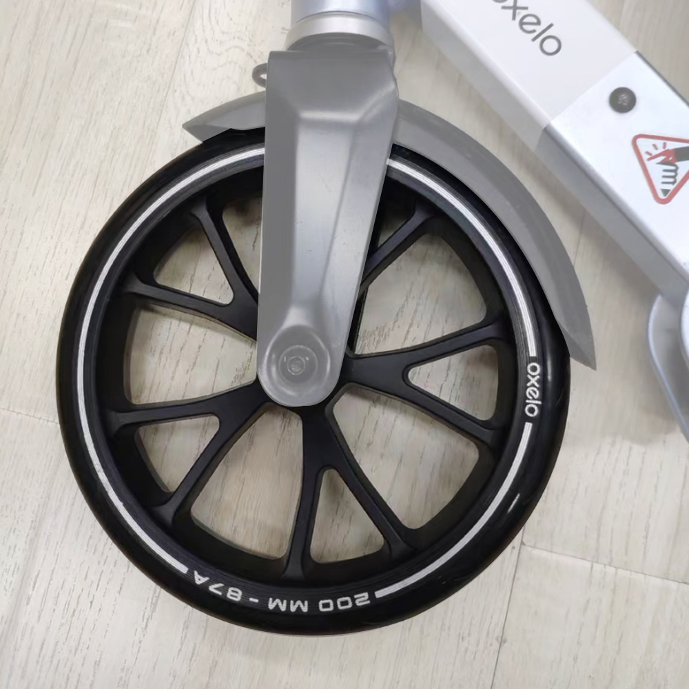 Kinderwagen Skateboard Wiel Voor Oxelo Scooter Town 7/9 Voor Achterwiel 200mm 8Inch 87A Hardheid PU band DIY Vervangen Accessoires