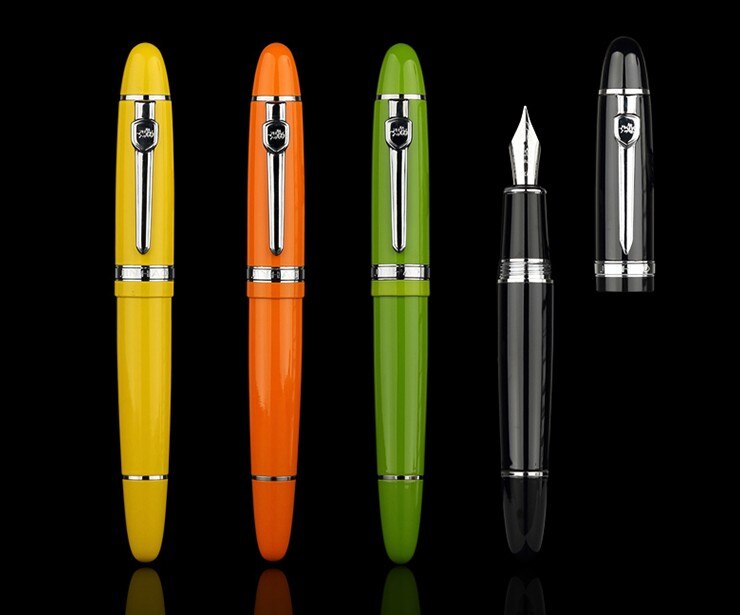 JINHAO 159 Schwarz Geschäft büro Mittel Feder Brunnen Stift Neue