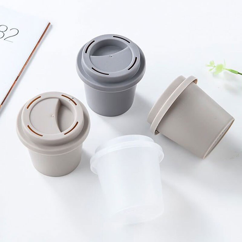 Puff Holder Empty Coffee Cup Sponge Stand Storage Rack Beauty Dust-proof Makeup Puff Display Makeup Tools Storage Rack