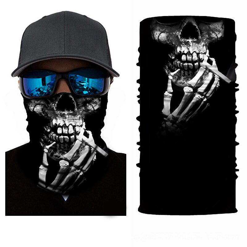 Stirnband Bandana Schädel Gesicht Maske Schal Maske Geist Sturmhaube Masken Radfahren Kopf Schal Nacken Halloween Party Gesicht Maske: 31