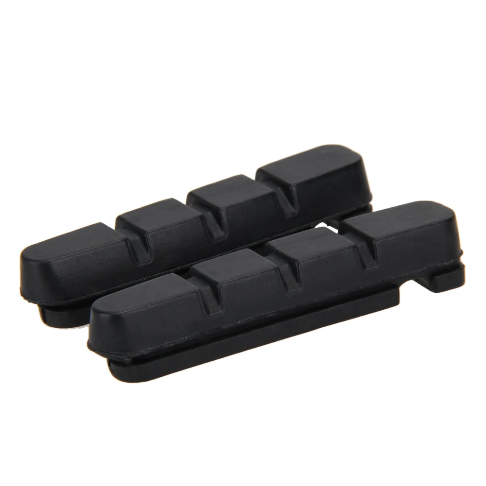 1-5 pares de pastilhas de freio de bicicleta de estrada, sapatas de freio, blocos de borracha de substituição para suporte de sapato shimano br, peça de casco de freio de ciclo