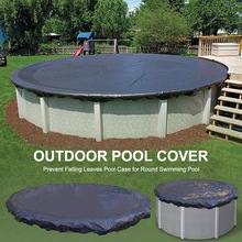 360*20CM Outdoor Pool Cover Prevent Falling Leaves Pool Case For Round Swimming Pool Garden Leaf Protection Cover