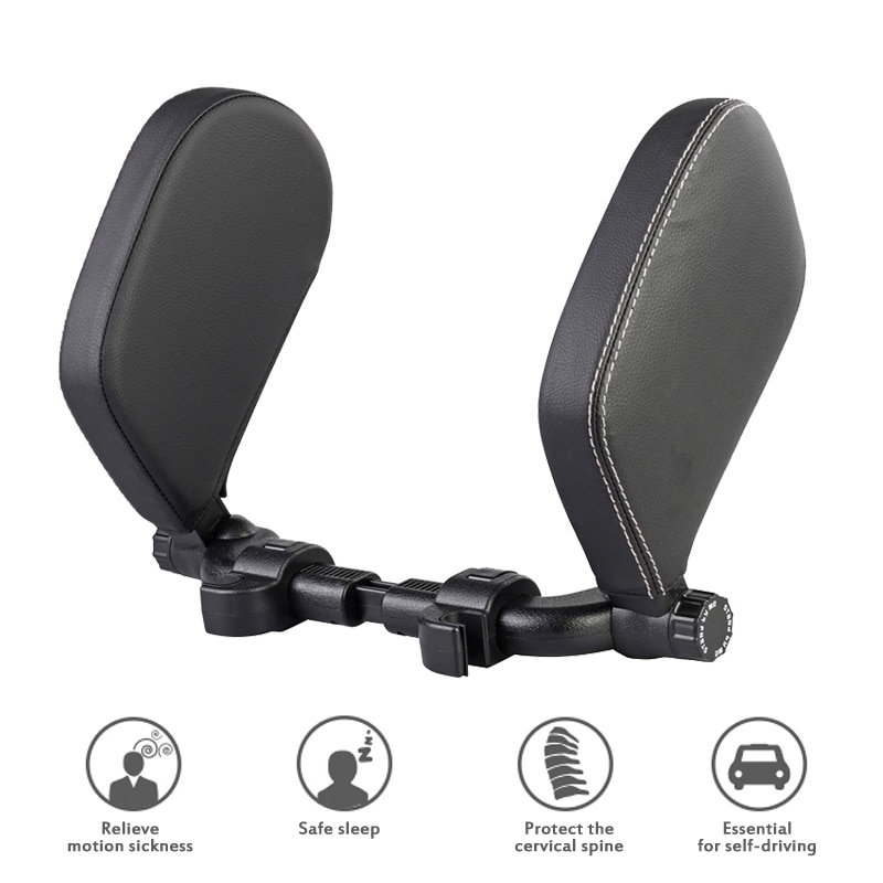 Travel U-shaped Pillow 4 Seasons Universal Children Adult Sleep Side Head Support Pillow Neck Pillow Car Seat Car Headrest