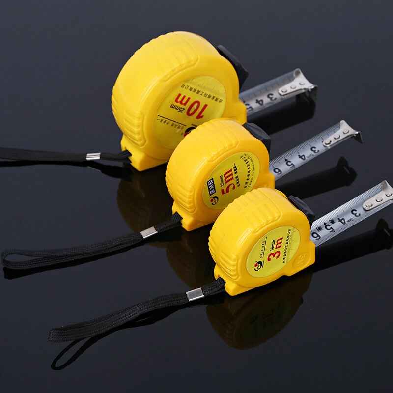 Measuring Tape Double Sides Steel Tape Measure Retractable Flexible Rule Metric Type Tapeline 3m 5m 7.5m 10m Measures Tape Tools