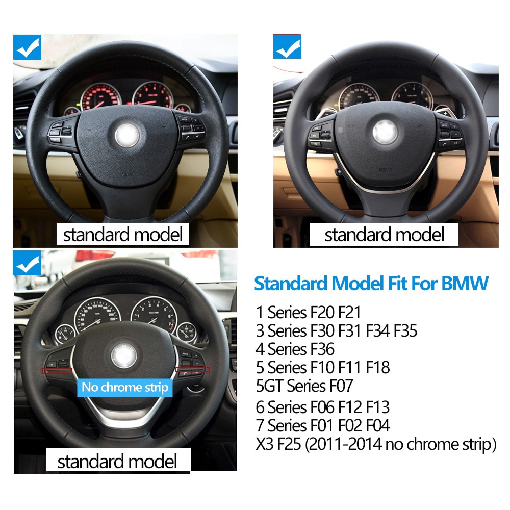 Multi-função de Volante Botão de Controle de Chave do carro Para BMW 1 3 4 5 6 7 Série F10 F11 F20 F30 F34 F36 F07 F01 F02 61319229485