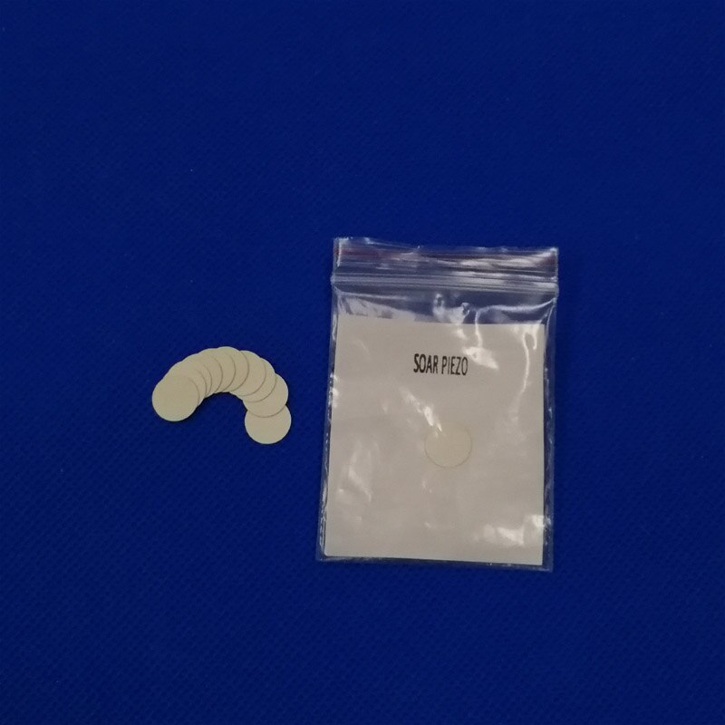 Ultrasonic Piezoelectric Ceramic Disks 10x0.2mm 10MHz-PZT5 Piezo Disc PZT Crystals Sensor Element Cleaning Transmitter Chips