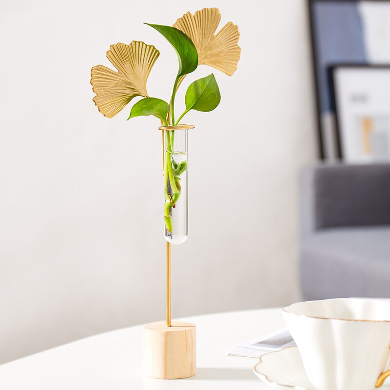 Pohjoismainen sisustus kodin lasi maljakko istutuspöytä geometrinen terraario pöytä työpöytä hydroponics kasvi bonsai kukkaruukku kodin sisustus