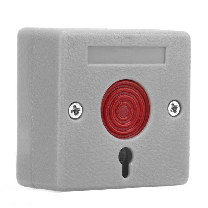 Panic Button Button Alarm Convenient Practical with Key for Banks for Homes