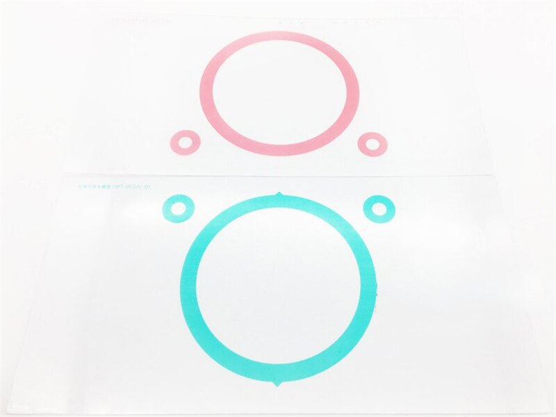 Variable rouge/vert tranaglyphe Vision thérapie Convergence insuffisance appareil de formation oculaire cartes de formation stéréo visuel