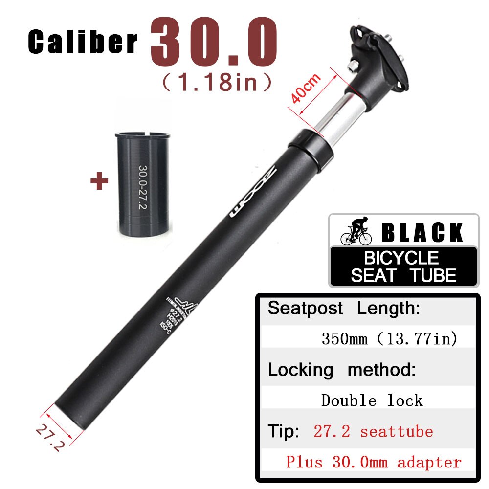 ZOOM Bike Sattelstütze MTB Schock Absorbieren Alu Berg Fahrrad Rohr Suspension Sitz post 27,2 28,6 30 30,1 30,8 30,4 30,9 31,6 33,9 MM