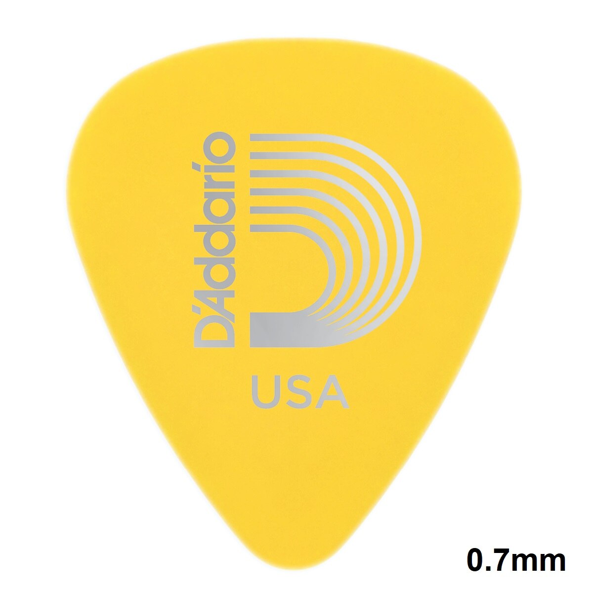 D'Addario Planet Waves Duralin Standard Guitar Picks, Sell by 1 Piece: Light Medium 0.70mm