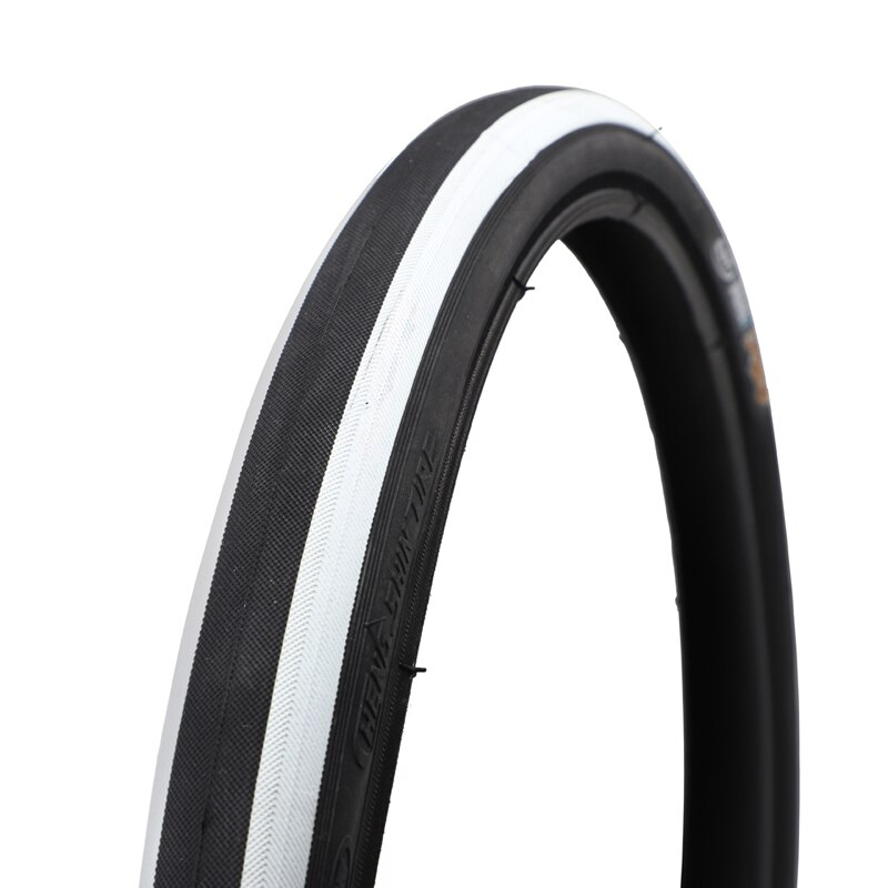 bicycle tire 20x1.35 (37-406) BMX MTB mountain road folding bike tires 20er 20*1.35 60TPI ultralight 280g wire bead speedway: White