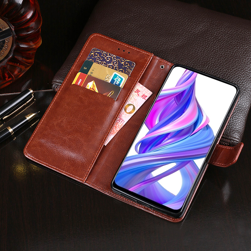 For Huawei Y9s Case Flip Wallet Business Leather Fundas Phone Case for Huawei Y9s Cover Capa with Card Slot Accessories