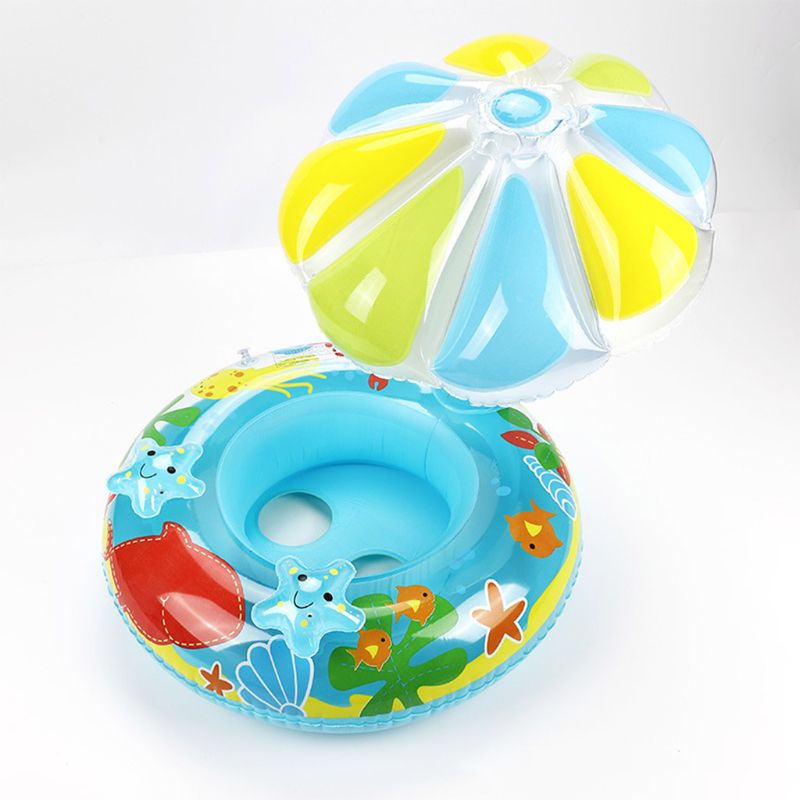 Baby Floats Swim Mushroom Seat Ring Summer Out Pool Toy Thicken Swimming Tube