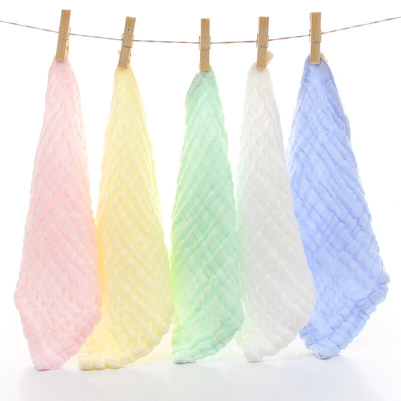 Clearance Square Tulle Baby Bib Pure Cotton Three-dimensional Ruffled Bib Newborn Playing P Cloth Towel Baby Nursing Saliva Hand