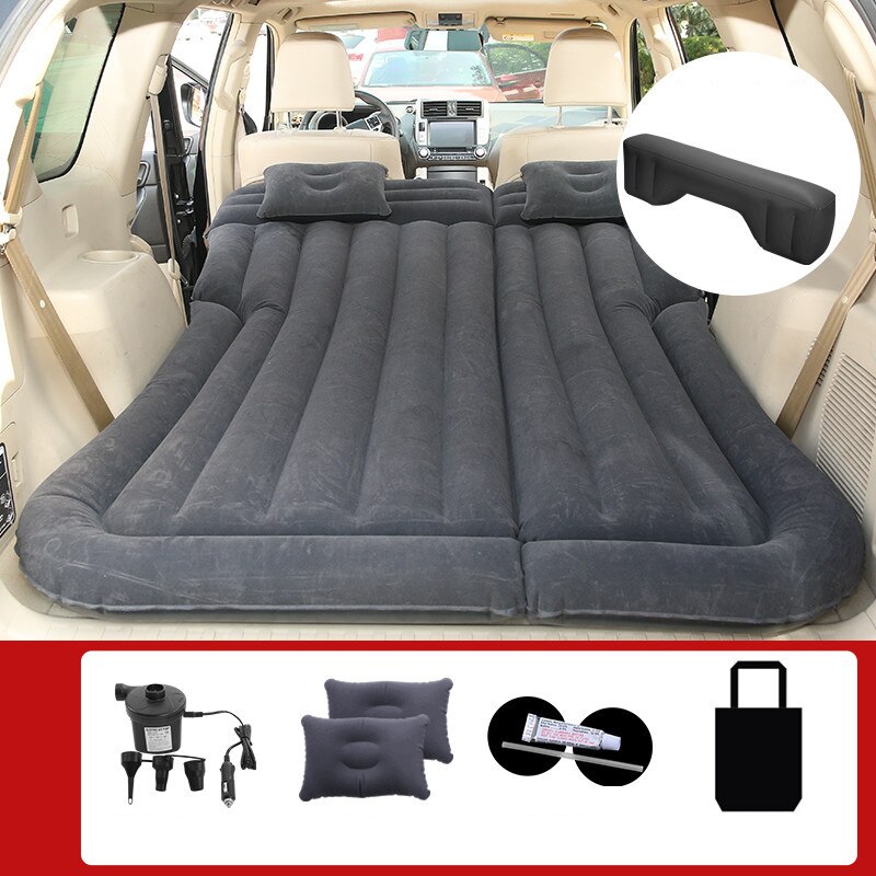 In Auto Aufblasbare SOFA KISSEN Bett Luft Matratze Universal SUV Auto Reise Schlafen Pad Outdoor Camping Matte Auto Reise Matratze: B1   Flocking Cloth