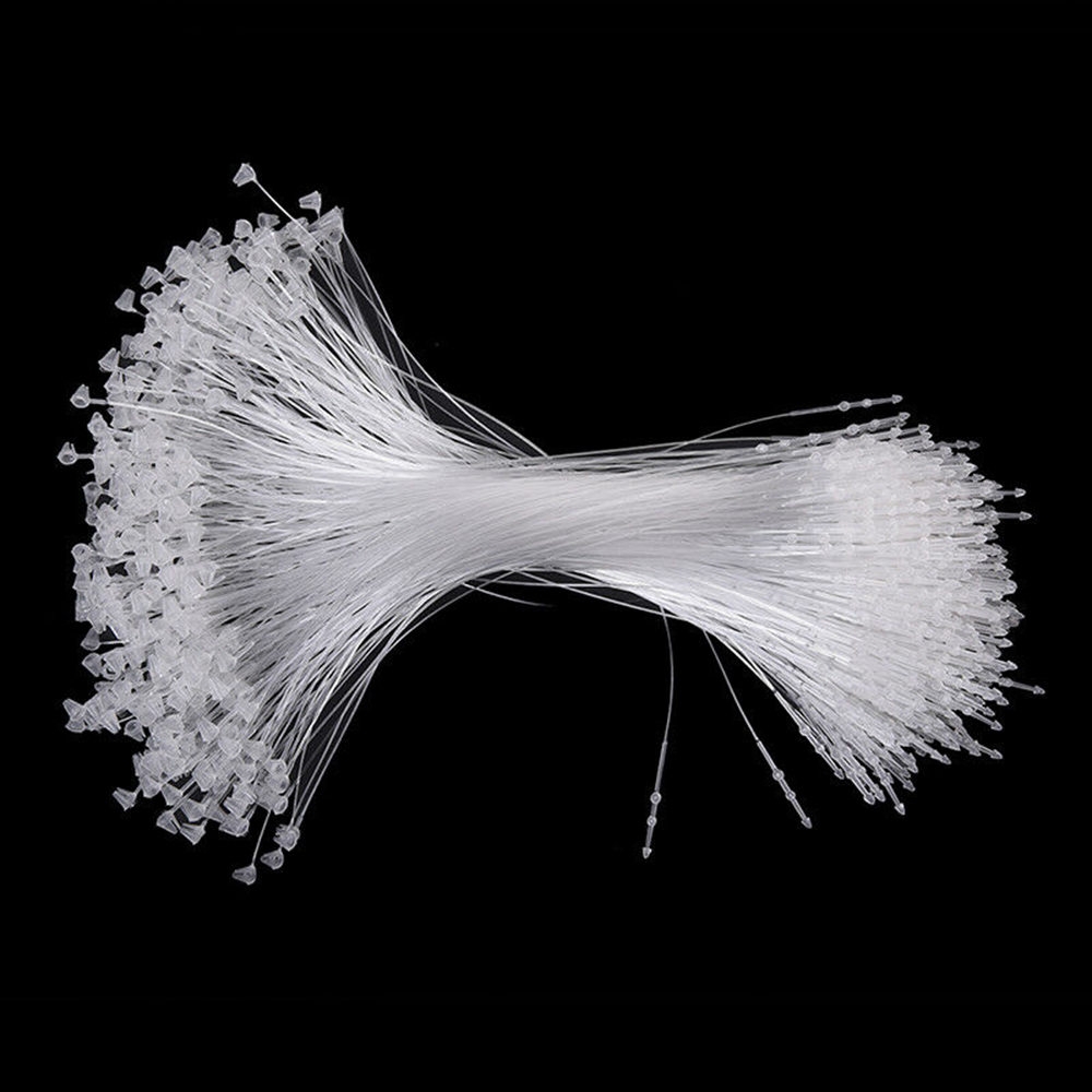 500Pcs String Seal Plastic Label Seal/String Afdichting Voor Garment Plastic Tag Fastener