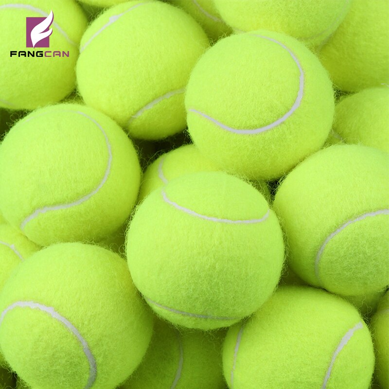 12pcs/Lot Tennis Ball for Training Competition standard Tenis Ball High Elasticity Sports Rubber Tennis Balls