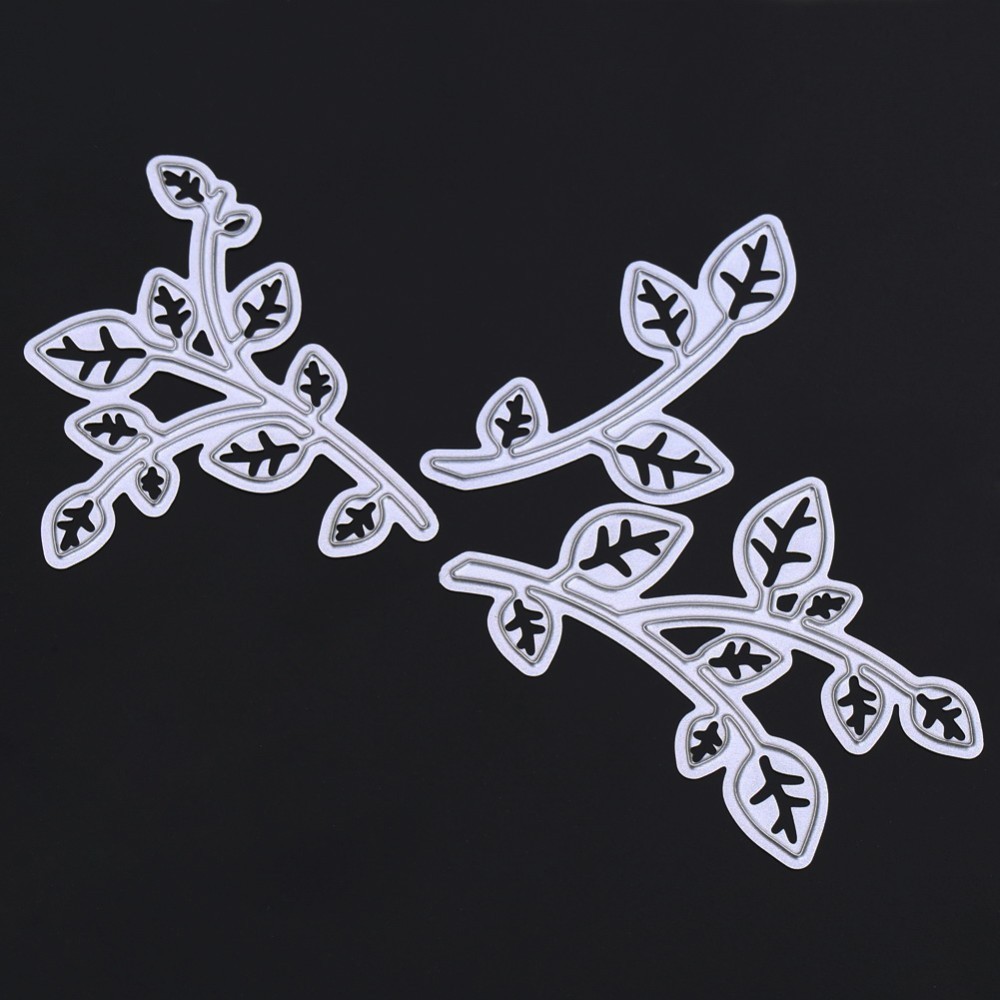 Kwiat liście metalowe wykrojniki klon drzewo liściaste Scrapbooking wykrojniki DIY tłoczona kartka album dekoracje ślubne: rodzaj 2