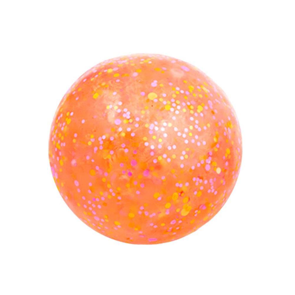 Die Neue Entlüftungs Ball Dekompression Kleine Spielzeug Tricky Lustige Langsam Rebound Ball Musik Erwachsenen Blase Prise Spielzeug Kinder N1F9: Orange