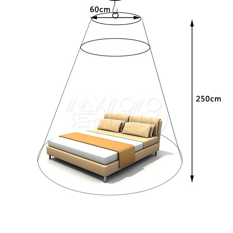 Mosquitera de cama doble para casa,