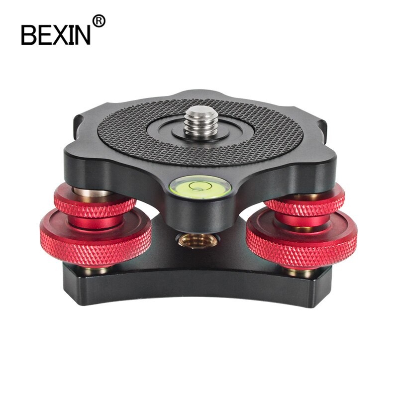 Fotografie Accessoires Camera Aanpassing Niveau Statief Mount Adapter Evenwichtige Schieten Quick Release Klem Voor Dslr Camera