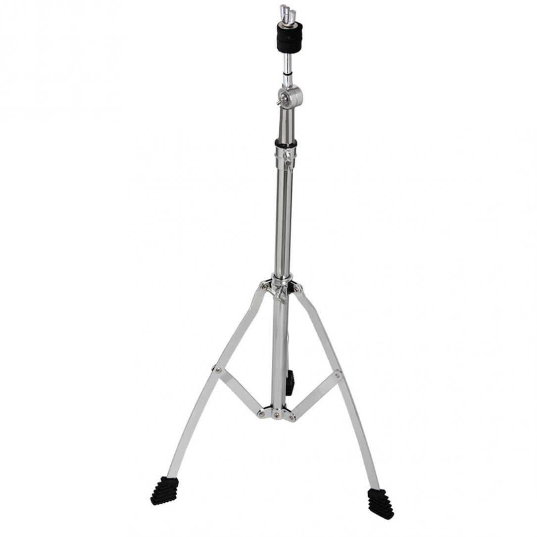 Full Metal Portable Adjustment Foldable Floor Cymbal Triangle-bracket Stand Holder Jazz Drum Sets Percussion