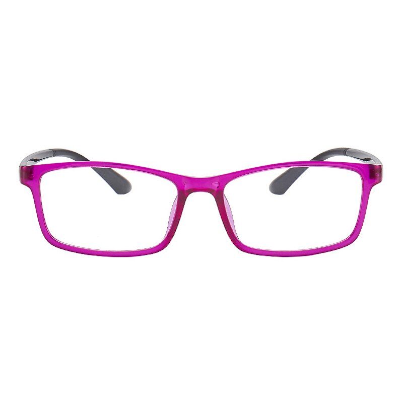 Elbru małe kwadratowe okulary do czytania Leisure Ultralight miękkie żywiczne soczewki HD okulary korekcyjne Unisex ze stopniem + 1.0 do + 3.5