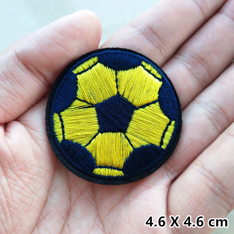 Ball Pattern Embroidery Patches For Clothes Iron on Appliques Basketball Football Stickers Embroidered Badges DIY Patch Baseball: 231