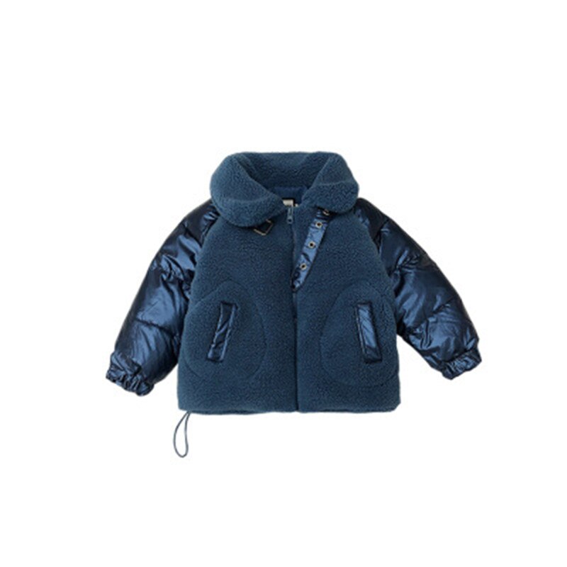 Thick Warm Parkas Baby Kids Jacket Children Fleece Coat For Girl Casual Jacket Coat Waterproof Boy Jacket Outerwear Boys Parka