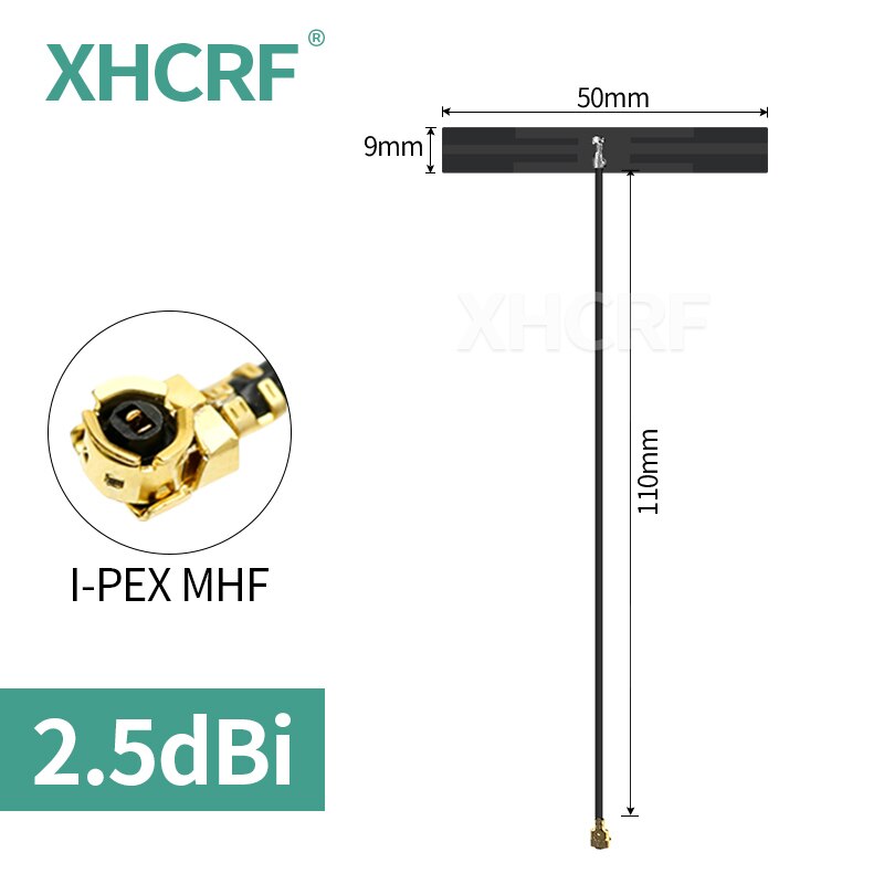 5pcs 2.4 GHz Internal Wifi Antenna Built in IPX IPEX 2.4G 2400M Omni 2.4GHz for Internet Communication Aerial TX2400-PCB-5010: TX2400-FPC-5009