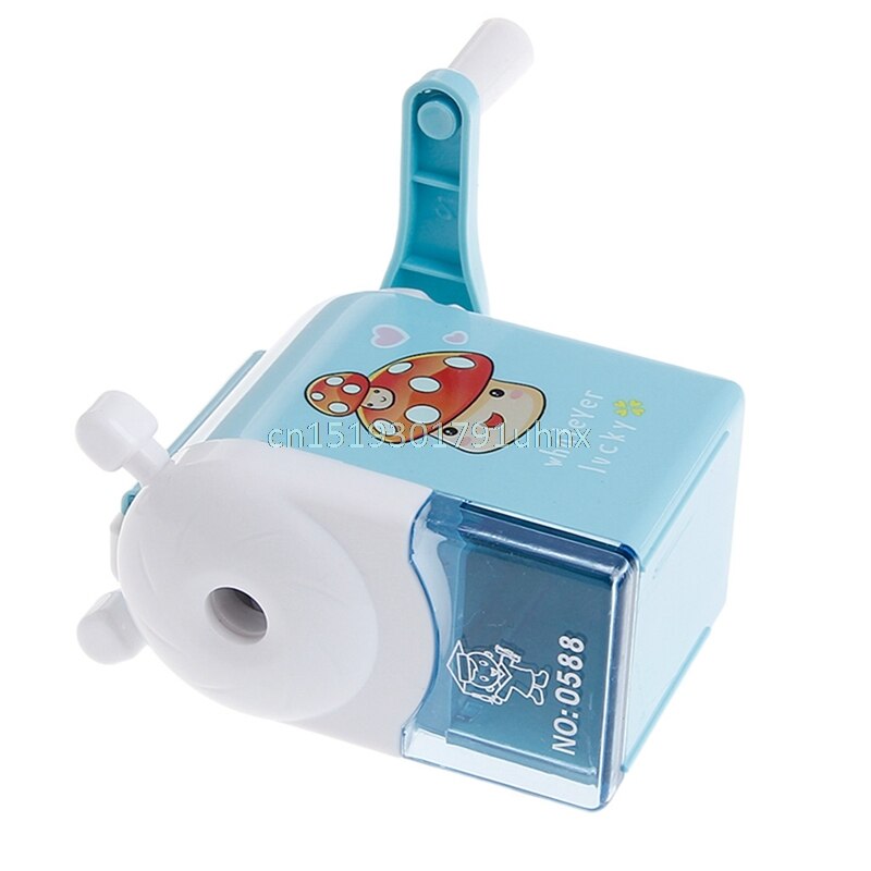 1Pc Cartoon Print Windmolen Potloden Puntenslijpers Voor Kinderen Schoolbenodigdheden