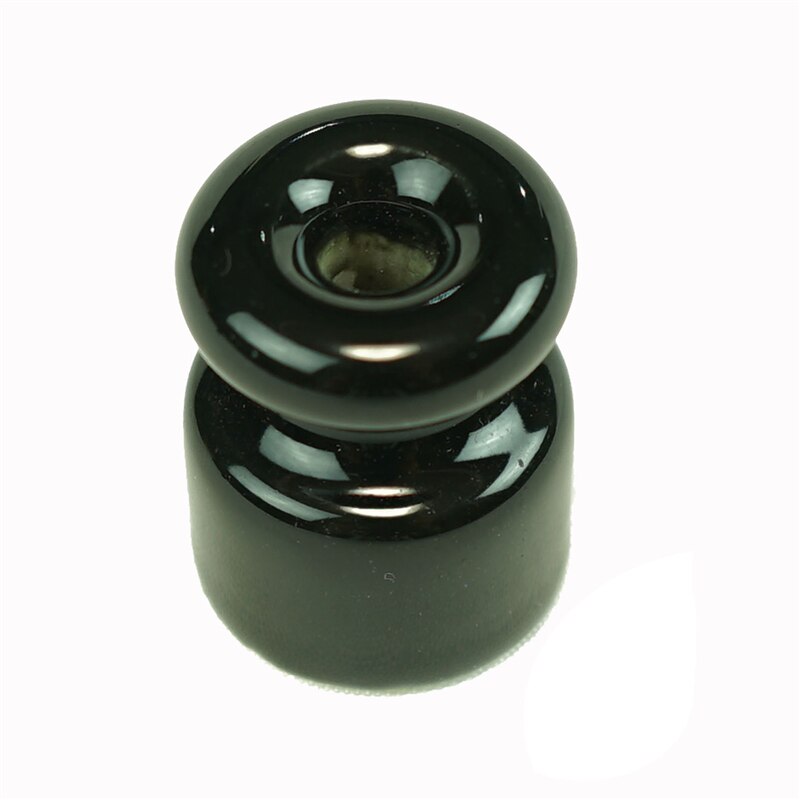 5Pcs Porseleinen Isolator Voor Twisted Draad Vaststelling, Keramische Isolator Voor Elektrische Stof Kabel Ogernizer