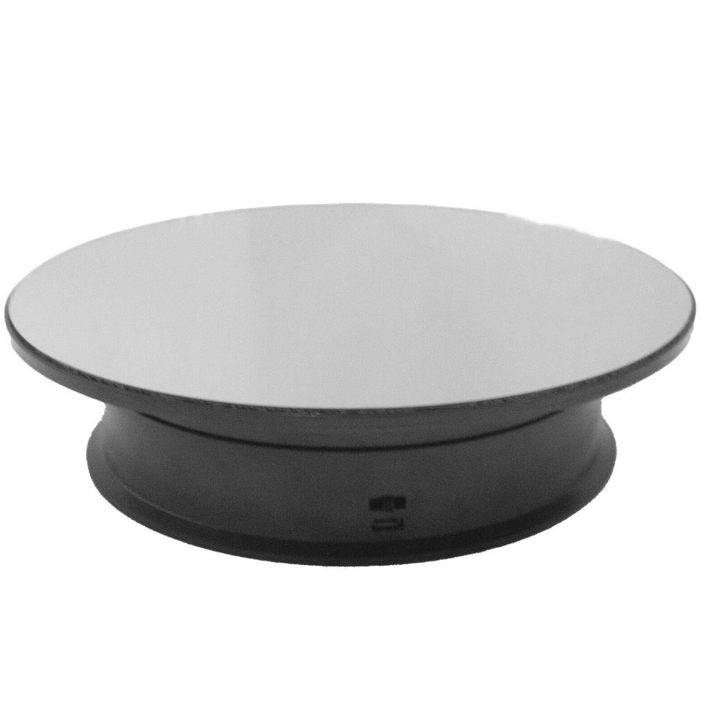 205 Motorized Rotating Display Stand Jewelry Turntable Mirror Turntable Rechargeable For Model Hobby Collectible Product