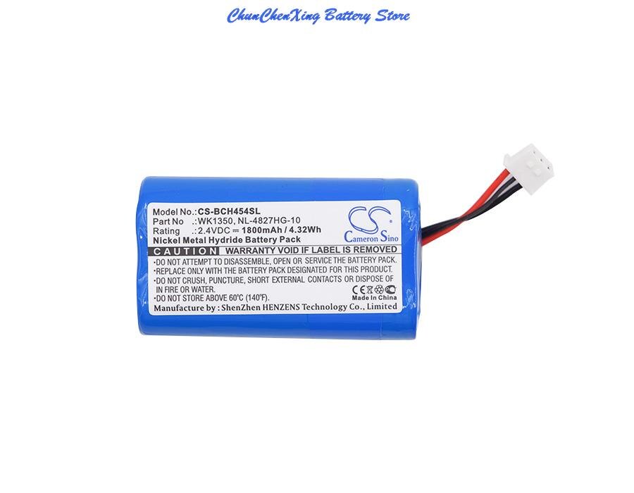 Cameron Sino 1800mAh Battery NL-4827HG-10, WK1350 for Bosch Integrus Pocket, LBB 4540, LBB4540/04, LBB4540/08, LBB4540/32