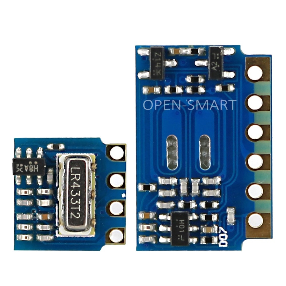 Mini RF 433MHz módulo receptor transmisor Kit de enlace inalámbrico para Arduino