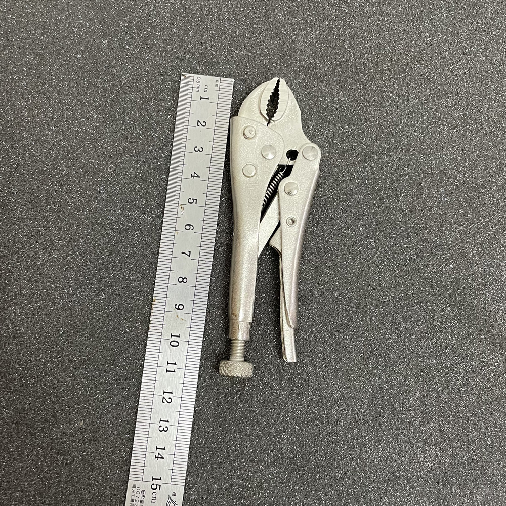 3pcs/lot 4 inch and 5 inch Locking pliers round nose Straight Jaw Welding Tool Straight Jaw Lock Mole Plier Vice Grips Pliers