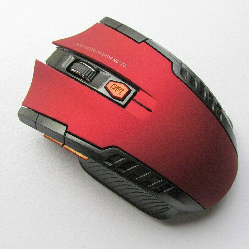 BEESCLOVER 2.4Ghz Mini Draadloze Optische Gaming Muis & Usb-ontvanger 1200 dpi voor PC Laptop