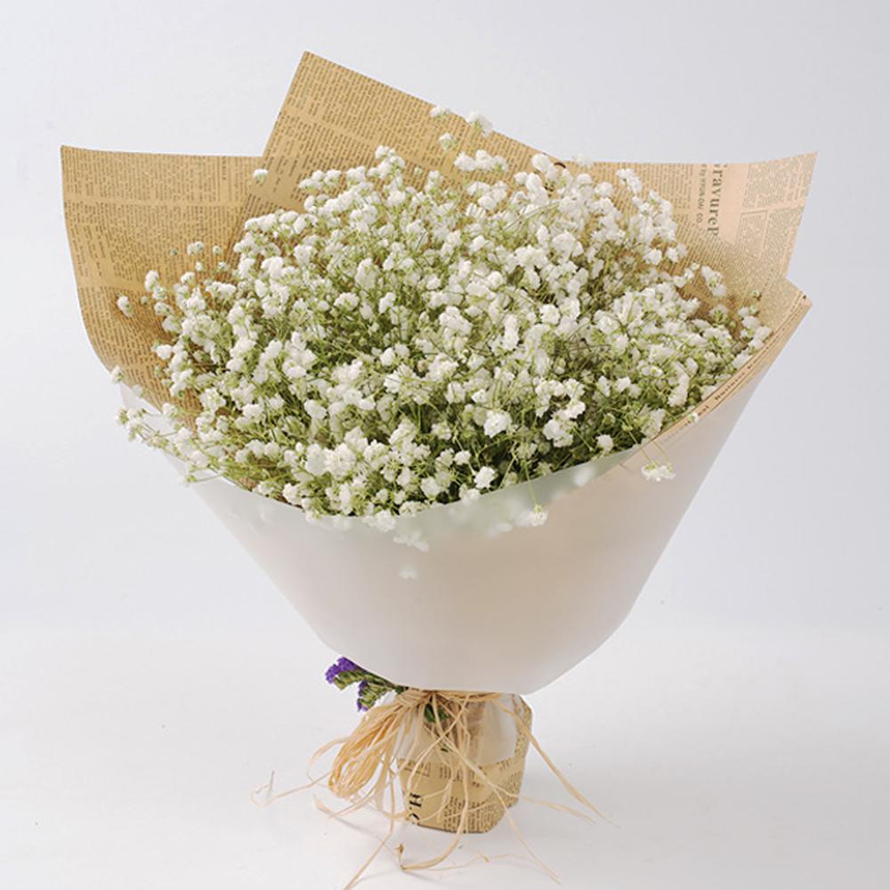 80 têtes bébé souffle artificiel gypsophile mariage fleur décoration de la maison anniversaire bricolage Photo accessoires mariage mariée Bouquets