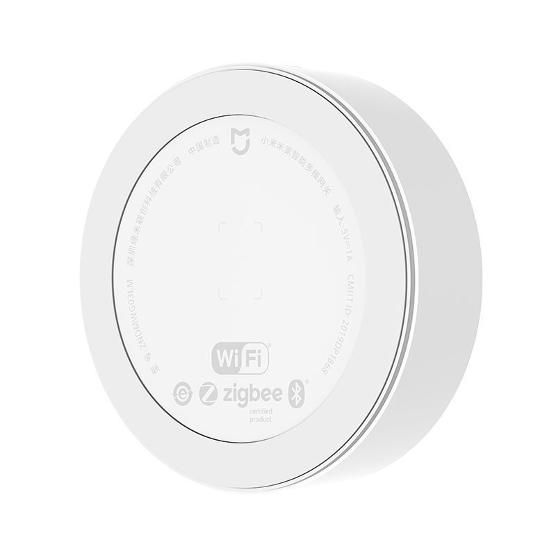 Xiaomi novo multimodo casa inteligente gateway zigbee, wifi, bluetooth, em malha, hub, funciona com mijia, app, apple homekit, hub